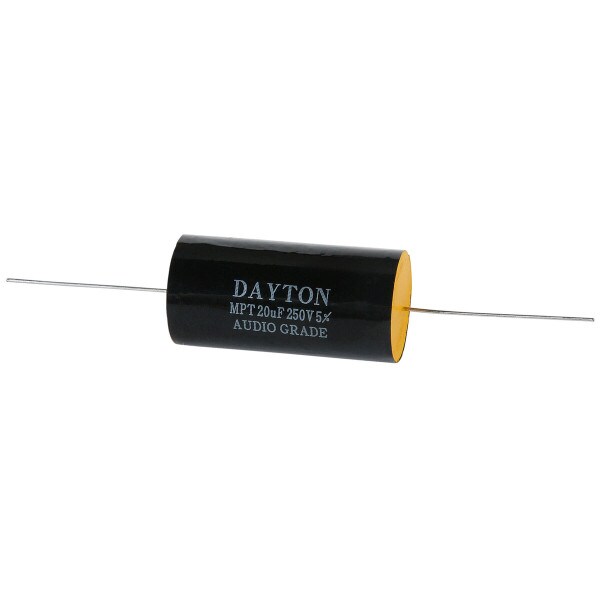 Main product image for Dayton Audio DMPC-20 20uF 250V Polypropylene C 027-436